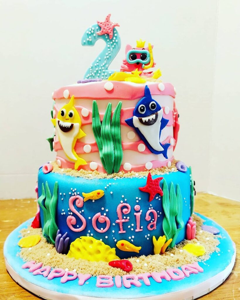 20+ Best Baby Shark Birthday Cake of 2021 - Birthday Party Ideas