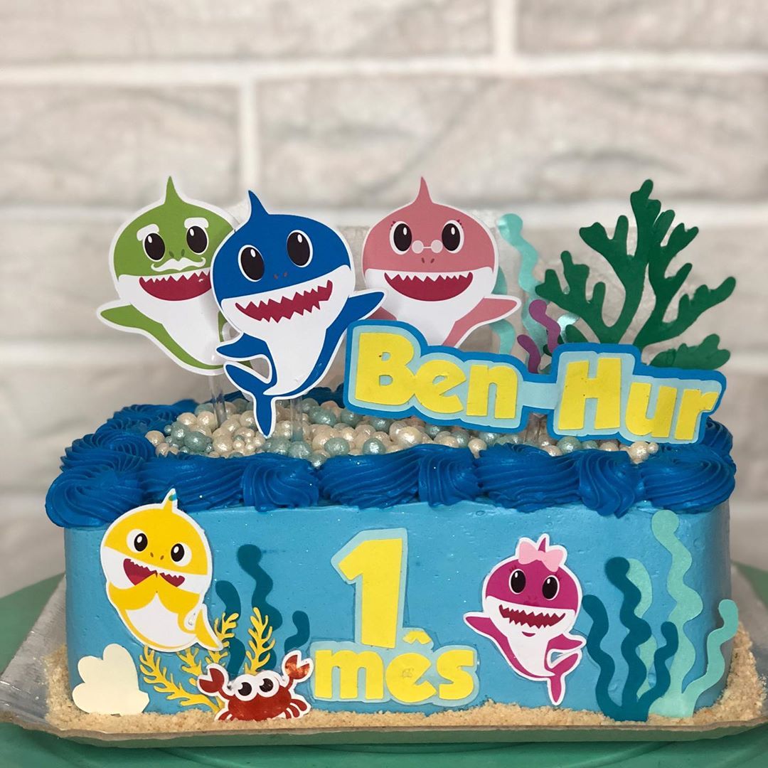 20+ Best Baby Shark Birthday Cake of [2024] - Birthday Party Ideas